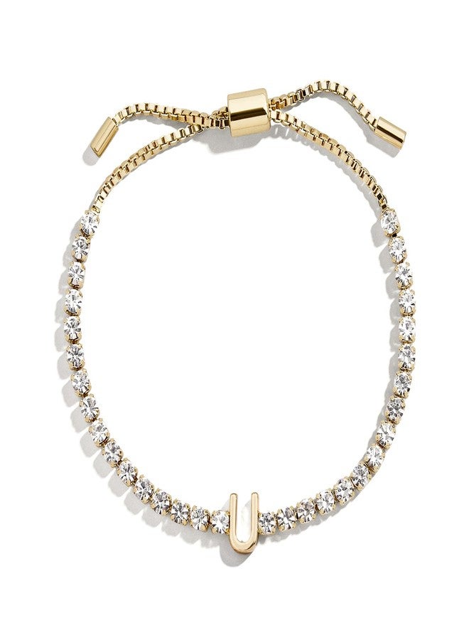 BaubleBar Lyanna Initial Bracelet, Letter U - Image 1